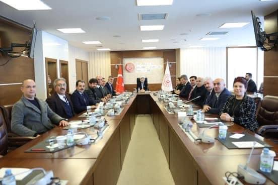 TÖHOB YÖNETİM KURULUNDAN AİLE VE SOSYAL HİZMETLER BAKANIMIZA ZİYARET