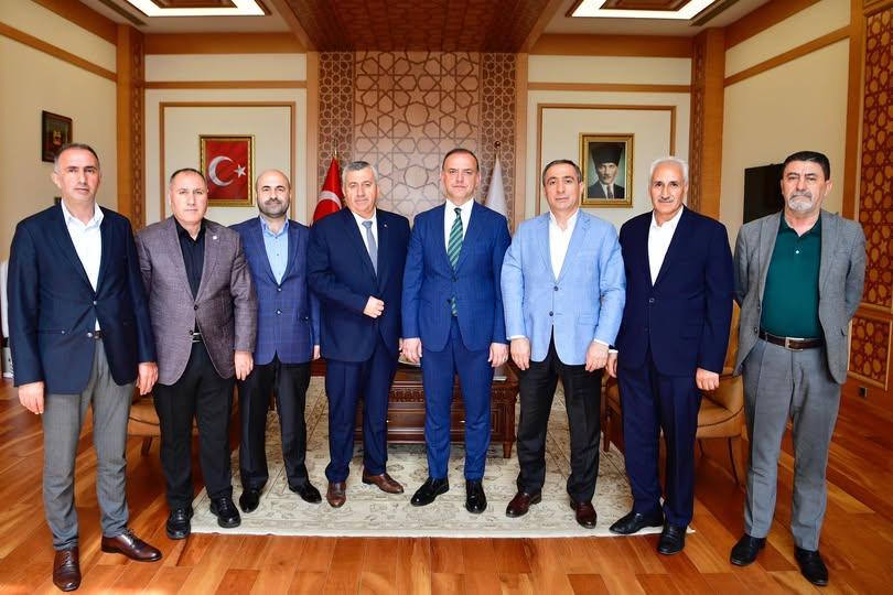 SANCAKTEPE BELEDİYE BAŞKANI ALPER YEĞİN’E ZİYARET
