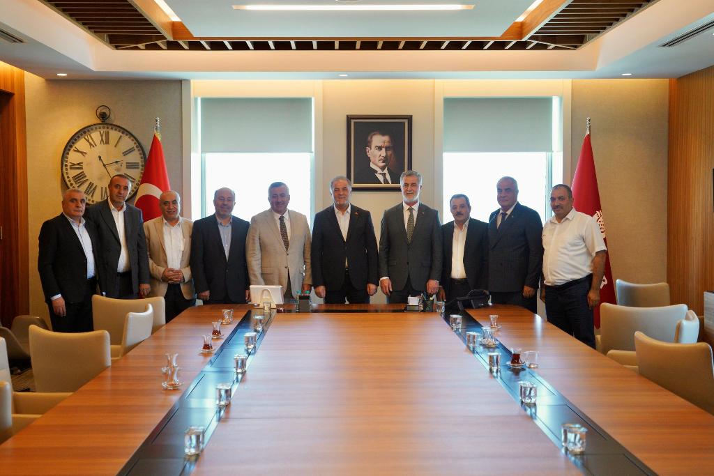 İBB BAŞKAN VEKİLİ NURİ ASLAN’A ZİYARET