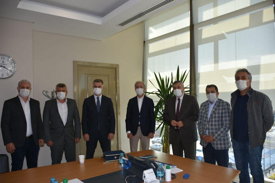 TÖHOB, İBB Genel sekreter yardımcısı Orhan Demir'i ziyaret etti