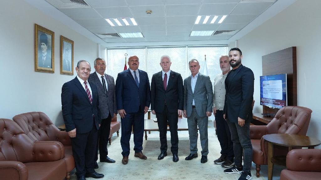 İSTANBUL VALİMİZ DAVUT GÜL’E ZİYARET