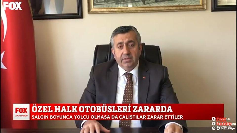 BAŞKAN GÖKSEL OVACIK, FOX TV ANA HABERDE