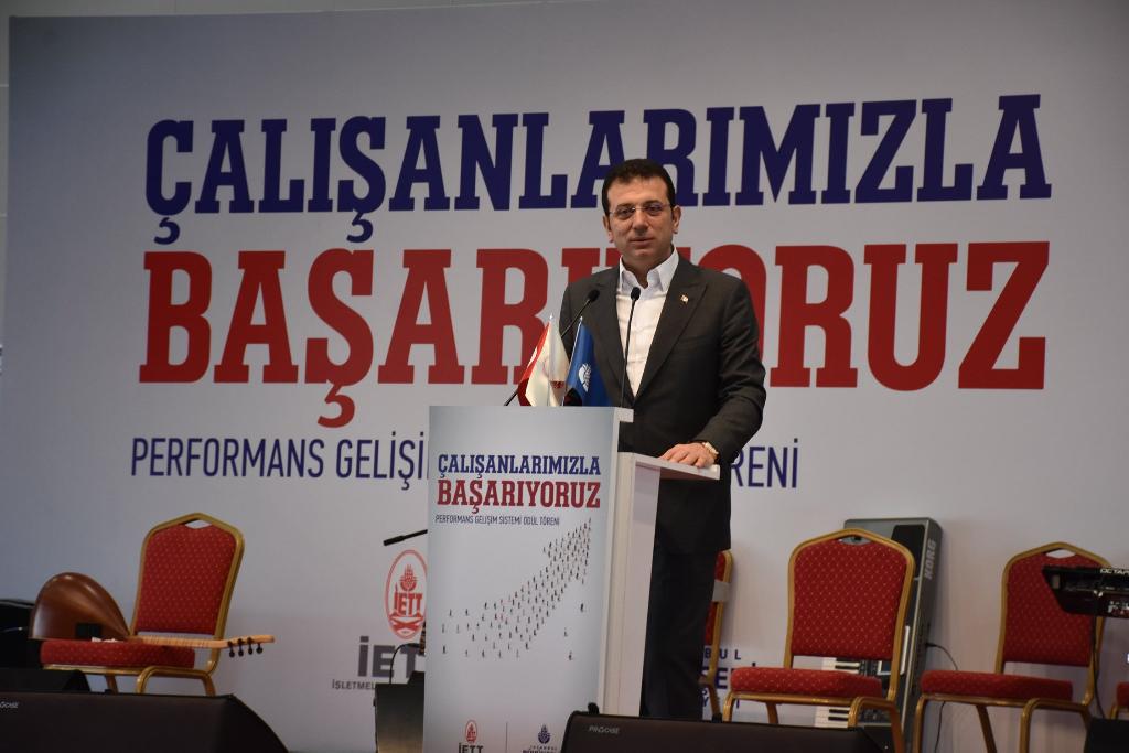 İBB Başkanı Ekrem İmamoğlu katılımı ile PGS ödülleri verildi