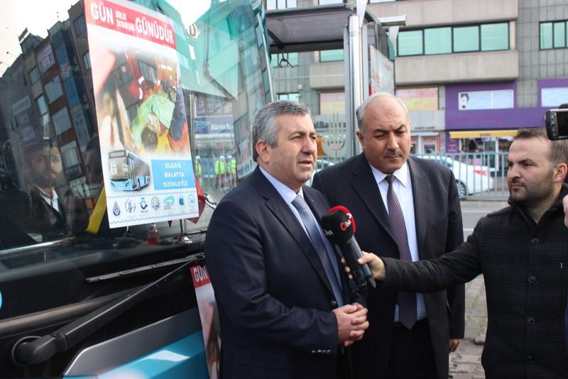 İstanbul Özel Halk otobüsleri Esnaf odası Basın açıklaması