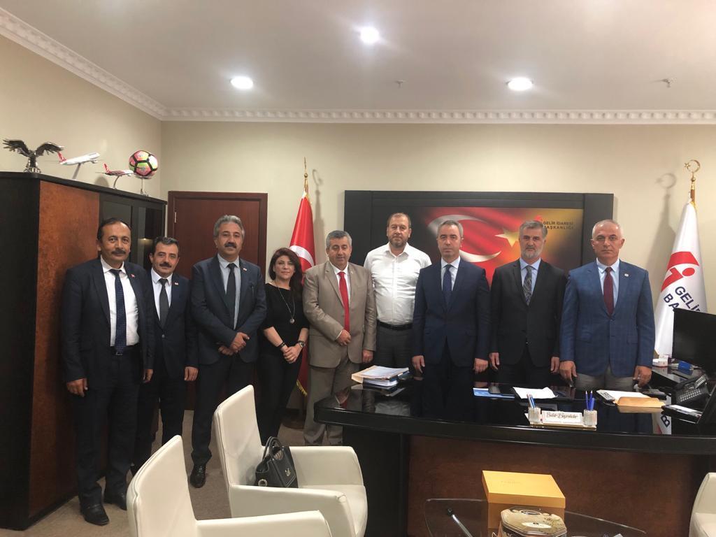 GELİRLER İDARESİ BAŞKANI İLE GÖRÜŞME