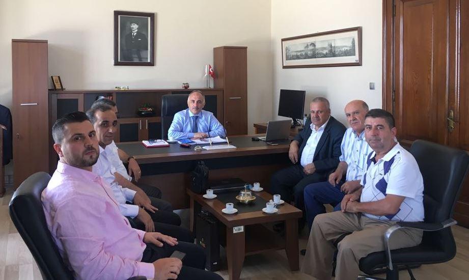 İETT GENEL MÜDÜR YARDIMCISI HAYRİ HABERDAR’A HAYIRLI OLSUN ZİYARETİ 